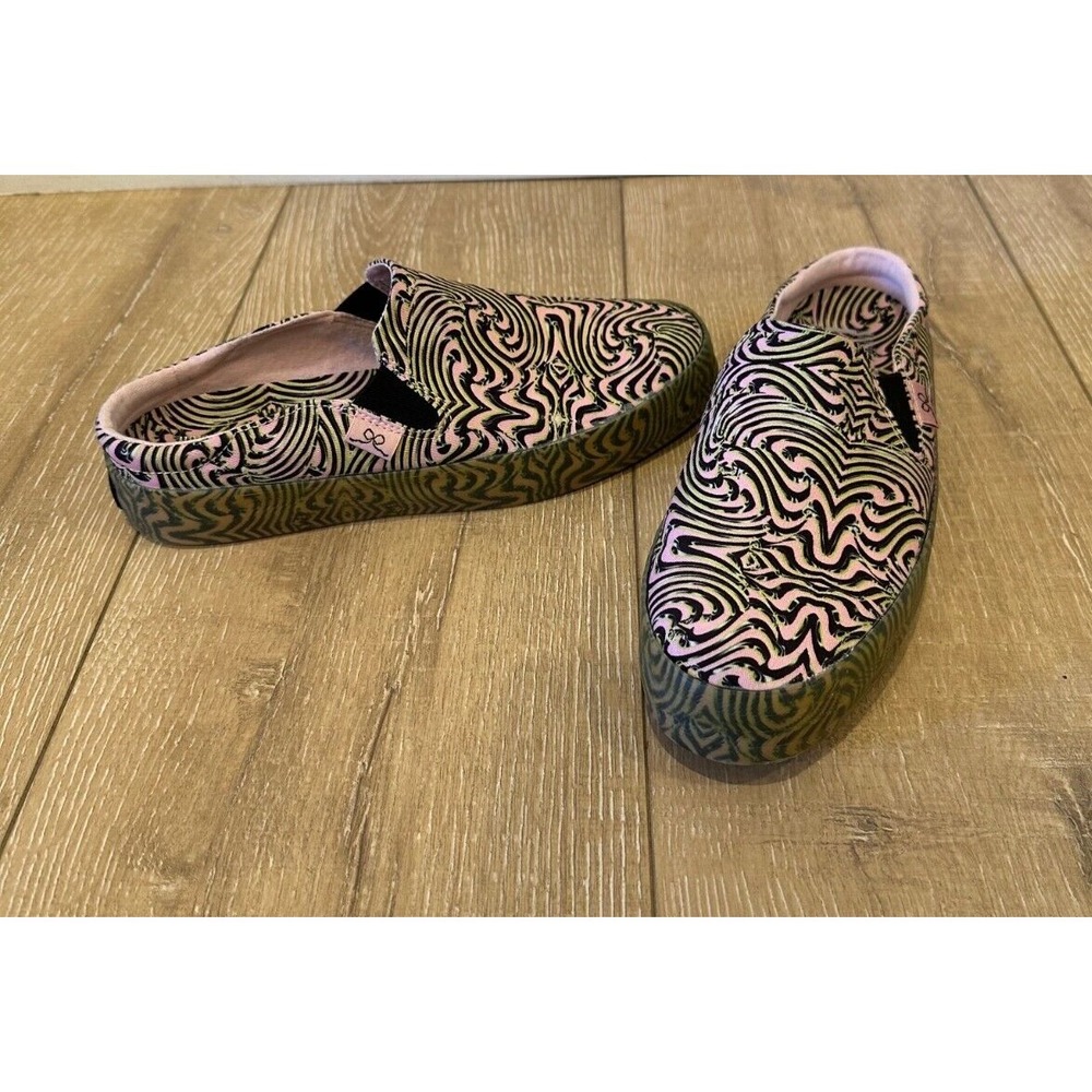 Keds x Maisie Wilen Collab LE Canvas Backless Kickback Mule Optic Pink Sz 6.5